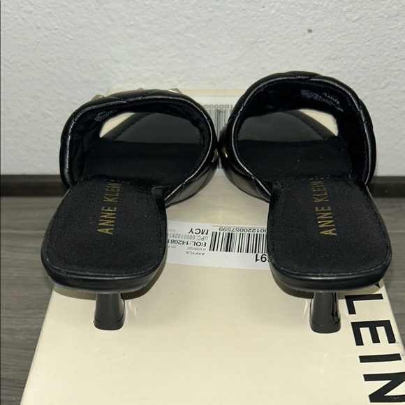 Anne Klein Kyla Studded Kitten-Heel Sandals - Picture 4 of 6